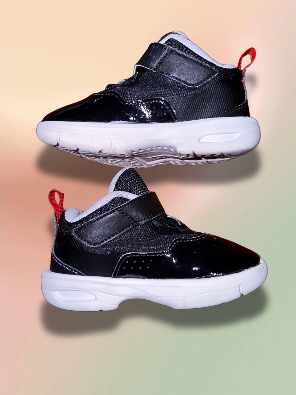 Jordan Stay Loyal 3 Black Cement Toddler 7C Black Red Shoes FB9924-006